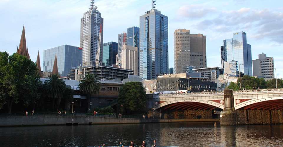 Encaminhamento de frete de Melbourne